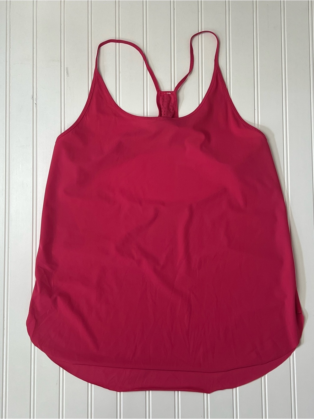 Lululemon laser cut tank hot pink racerback size 4
